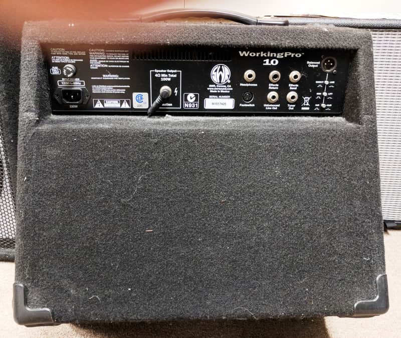 SWR Working Pro 10 100 Watt 1x10 Bass Combo Amp, Tilt Back, | Reverb