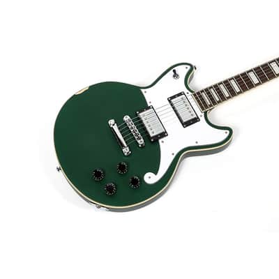D'Angelico Premier Series Brighton Electric Guitar Regular Sherwood Green image 3