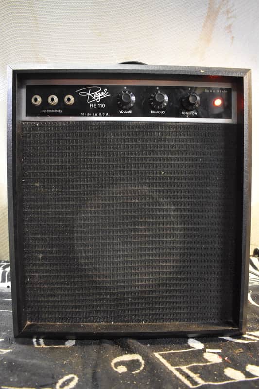 Vintage Regal RE110 Solid State Amp image 1