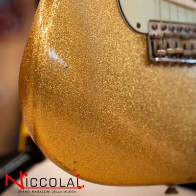 Fender Greg Fessler 1964 Gold Sparkle Relic Stratocaster LTD Custom Shop Limited Edition image 10