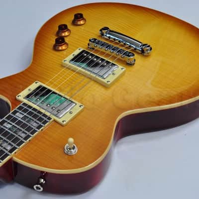 ESP LTD Alex Skolnick AS-1 FM Lemon Burst Signature Electric Guitar image 5