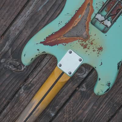 Two Tone Relic (Seafoam over Sunburst) image 6