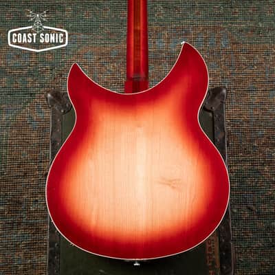 1996 Rickenbacker 360/12V64 12-String Reissue Fireglo w/ Toaster pickups & original Case image 8