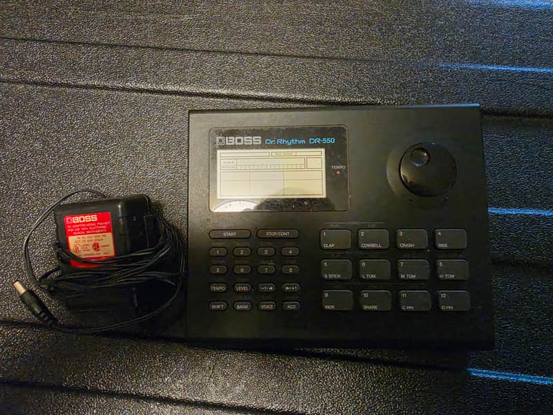 Boss DR-550 Dr. Rhythm 1989-1991 - Black image 1