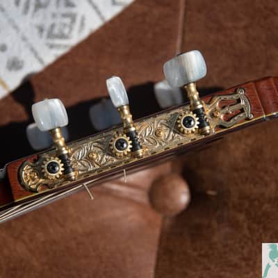 1985 Takamine  No. 10 - Premium Japanese Hand Built Concert Classical Guitar - Pro Set Up w Perfect frets/Action/Intonation! image 6