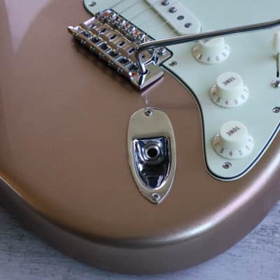 2025 Fender American Professional Classic Stratocaster (Faded Firemist Gold) image 3
