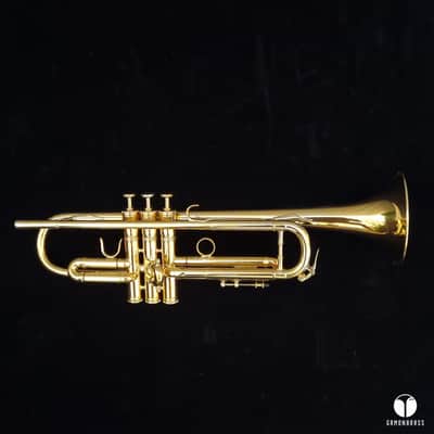 Kanstul Burbank 3 California   trumpet made by Kanstul mouthpiece case Reeves gamonbrass image 6