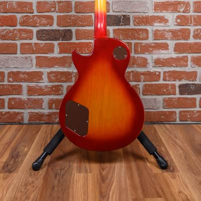 Gibson Les Paul Deluxe Plain Maple Top Cherry Sunburst 1976 w/Hard Shell Case image 7