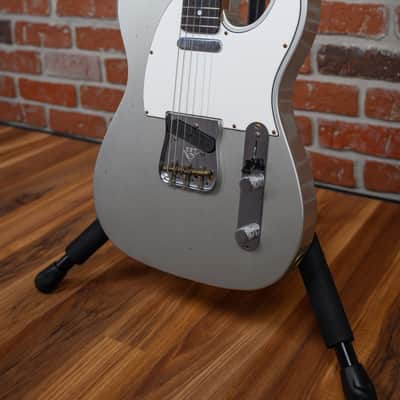 Fender Custom Shop 1960 Roasted Telecaster Journeyman Relic Inca Silver 2026 w/OHSC image 10