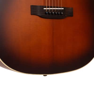 Gold Tone GT-Dread-BR Solid Sitka Spruce Top Mahogany Neck 6-String Acoustic-Electric Guitar w/Gig Bag image 5