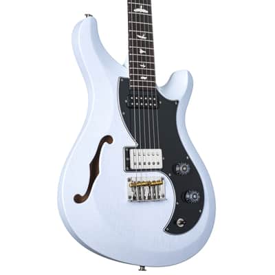 PRS S2 Vela Semi-Hollow Satin Pearl White - Electric Guitar image 4