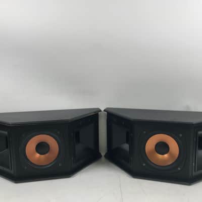 Klipsch RS 3 Black Surround Sound Speakers (Pair) image 1