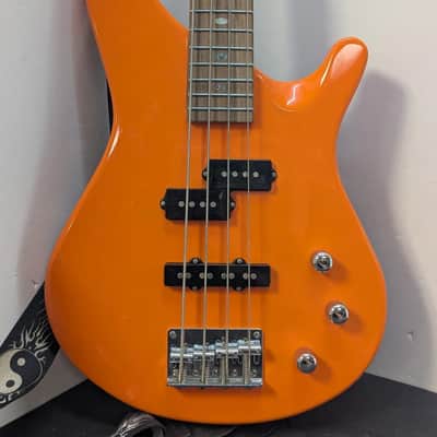 Mitchell MB100OR Short-Scale Solidbody Electric Guitar - Orange image 2