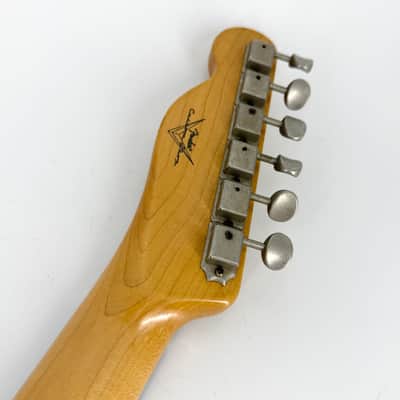 2007 Fender Custom Shop ’63 Telecaster Relic – Vintage Blonde image 8