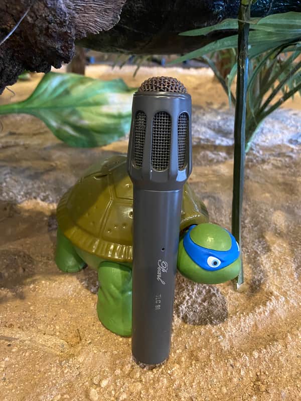 Pearl TLC 91 Handheld Condensor Microphone 100 hz bass cut Made in Sweden Hand Held Mic image 1