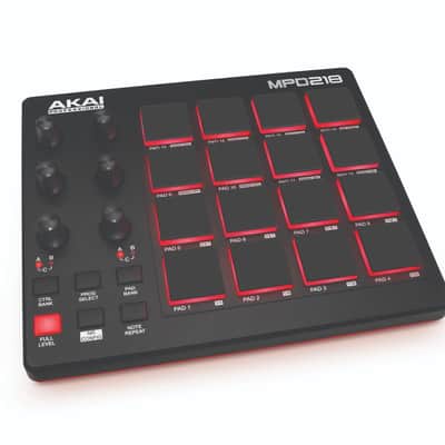Akai MPD218 USB Controller with RGB image 1