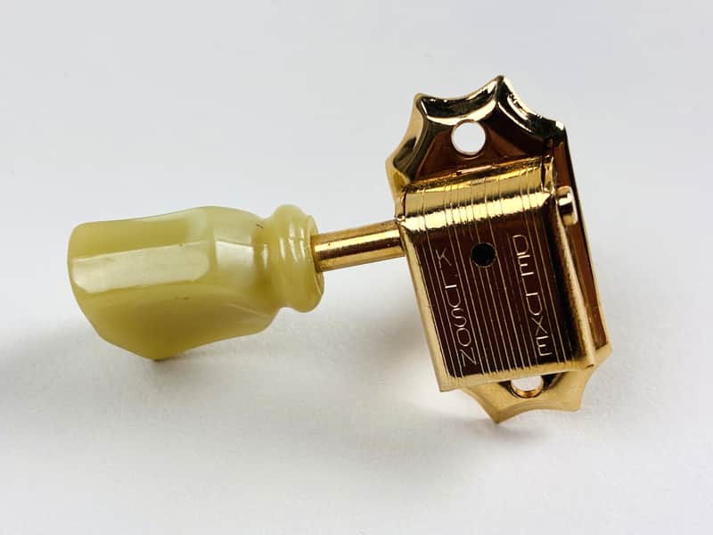 Kluson Deluxe Double-Line Gold Tuner Treble Side– Single 60s image 1