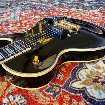 1992 Pre Historic Gibson Les Paul Custom ’54 Reissue Black Alnico Custom Shop Staple pickup image 9