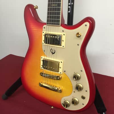 Epiphone ET-290 Crestwood 1974 - 1978 - Cherry Sunburst with OHSC image 3