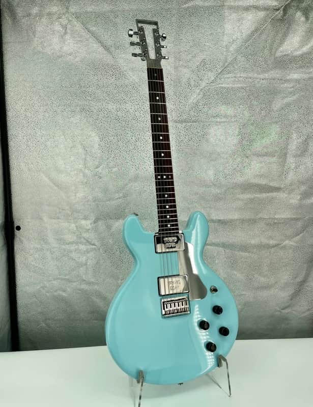 Travis Bean Designs T7075-T651 aluminum neck TB1000S Standard 2022 - Sonic Blue image 1