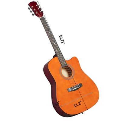 🎸Acoustic Guitar +Soft Case/Gig Bag +Tuner +Strap +Picks!🎸 image 2