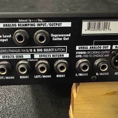 Line 6 POD Pro Rackmount Multi-Effect and Amp Modeler 2001 - 2003 - Red image 4