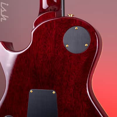 PRS Tremonti 10-Top Charcoal Purple Burst (Natural Binding) image 10