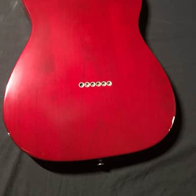 Fender Highway One Telecaster with Rosewood Fretboard 2008 Midnight Wine Transparent image 5