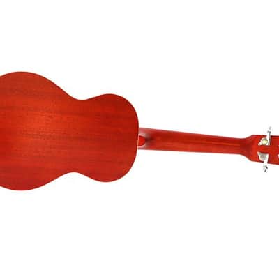 Twisted Wood Redford RF‑130T Tenor Ukulele - Red w/ Gig Bag image 2