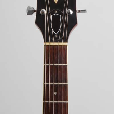 Guild Starfire III Thinline Hollow Body Electric Guitar (1966), ser. #EK-1349, original black hard shell case. image 5