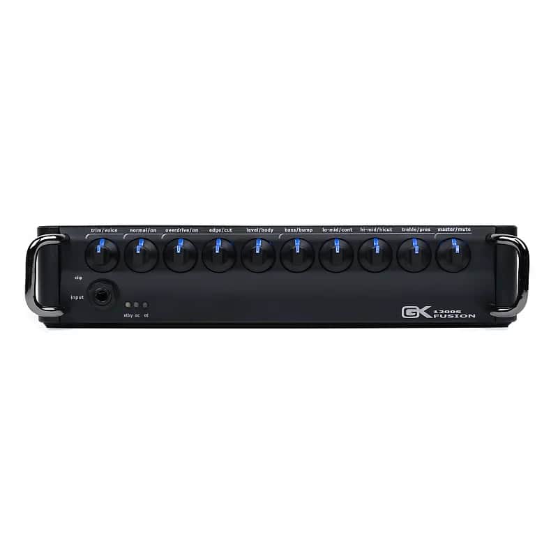 Gallien-Krueger Fusion 1200S 1200-Watt Ultra Light Bass Amp Head- Black image 1