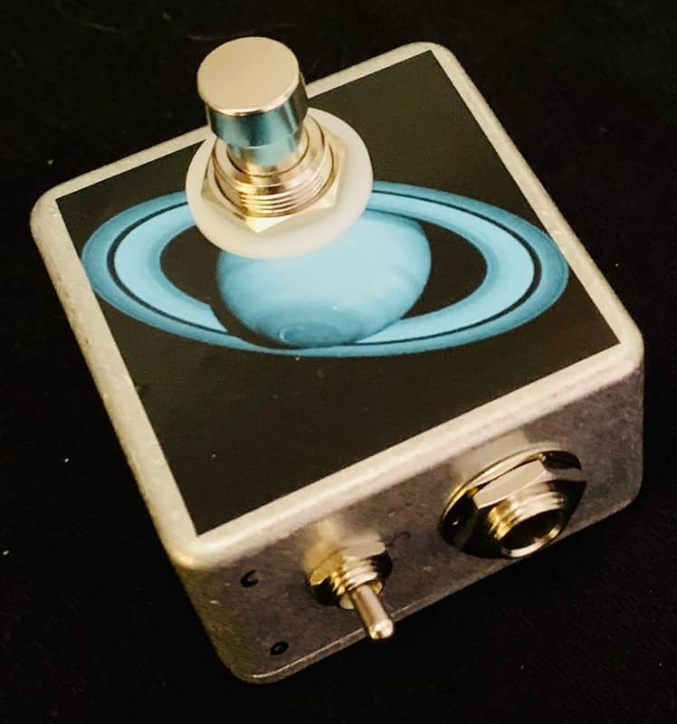 Saturnworks Micro Momentary Tap Tempo with Polarity Normally Closed + Normally Open for Boss, MXR, Line 6, EHX, & more -  Handcrafted in California image 1