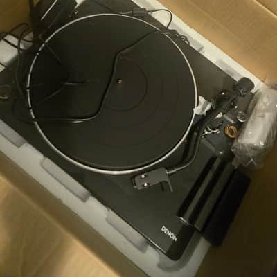 Denon DP-450USB Belt-Drive USB Turntable 2018 - Present - Black image 3