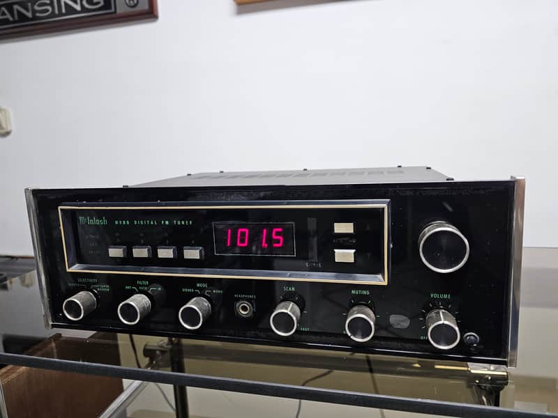 McIntosh MR-80 FM Stereo Tuner Vintage Operational (Read Description) image 1