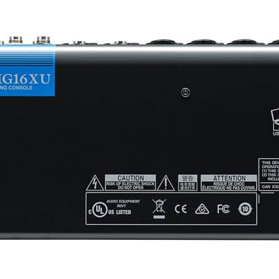 Yamaha "MG16XU" 16-channel mixing console image 3