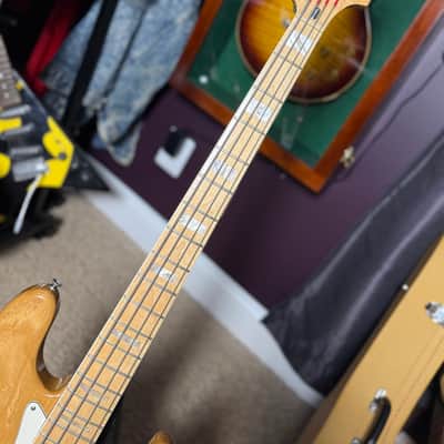 Vintage Fender 70’s Jazz Bass Natural Finish Maple & Pearl Blocks w/ OHSC Trades Welcome! 1973 / 1978 image 9