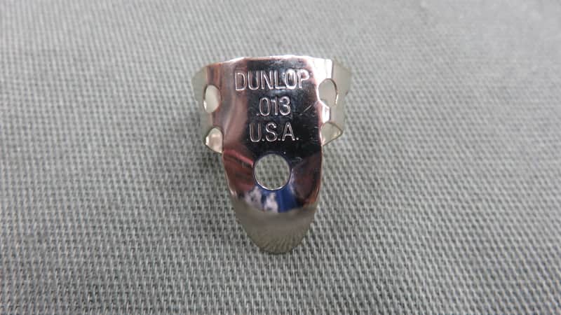 Dunlop Nickel Silver .013mm Fingerpick image 1