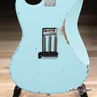 Fano MG6 Alt de Facto SSS Lollar Special S Guitar w/ Case – Sonic Blue image 8