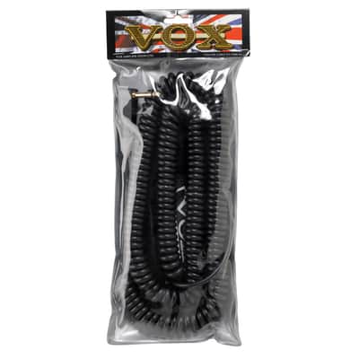 VOX VCC090 9 Metre Coiled Cable - Black image 6