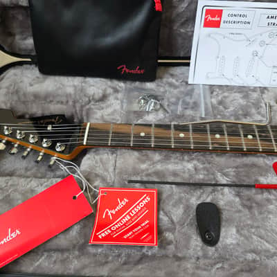 Fender American Ultra Stratocaster BRAND NEW Limited Edition FSR Umbra Burst Tiger Flame Top American Strat image 3