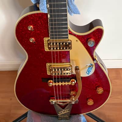 Gretsch G6129TG-59VS Vintage Select 1959 Limited Red Sparkle Jet 2025 - Red Sparkle image 4