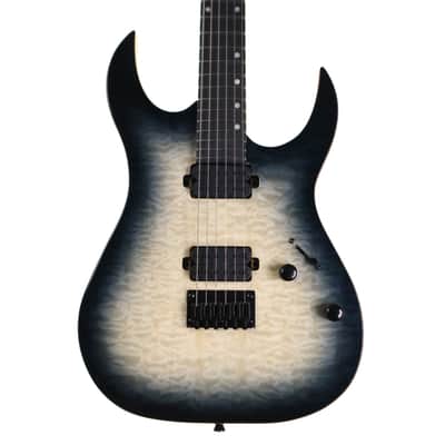 Spira S-500 QGY E 500 Series Double Cutaway Mahogany Quilted Maple Top Canadian Roasted Maple Neck 6-String Electric Guitar image 5