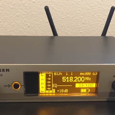 Sennheiser EM300 G3 EW300 Wireless Receiver A Band: 516-558 MHz (EM100/EW100) image 1