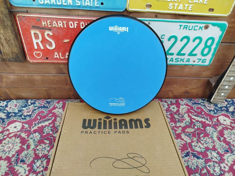 WILLIAMS WSP12-EB Blue Rebound 12" pad. image 1