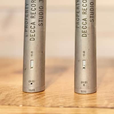 Vintage Neumann KM 86i - PAIR - Ex Decca studios image 4
