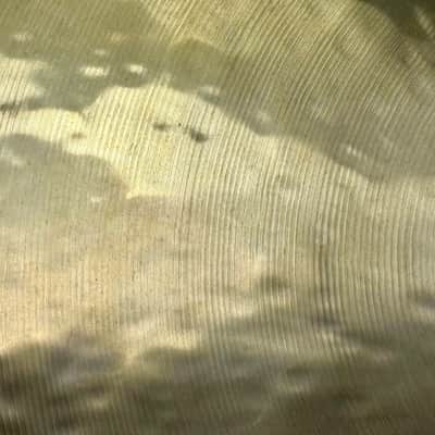 GOLDEN! ULTRA THIN!! 17" Sabian HHX PROTOTYPE Crash 990g image 4