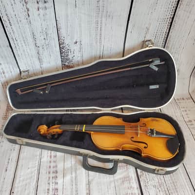 Cremona 1/2 size Violin with case and Glasser bow image 1