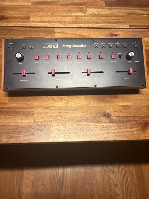 Behringer Solina String Ensemble 49-Voice Synthesizer 2023 - Present - Black image 1