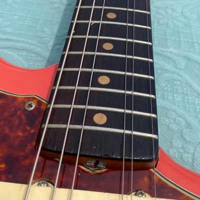 Fender Jazzmaster 1963 - Fiesta Red Matched Head Custom Color image 10
