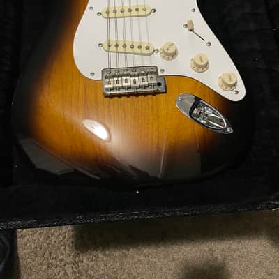 Fender Classic series ‘50s Stratocaster 1999 - Two tone burst w/ HSC image 4